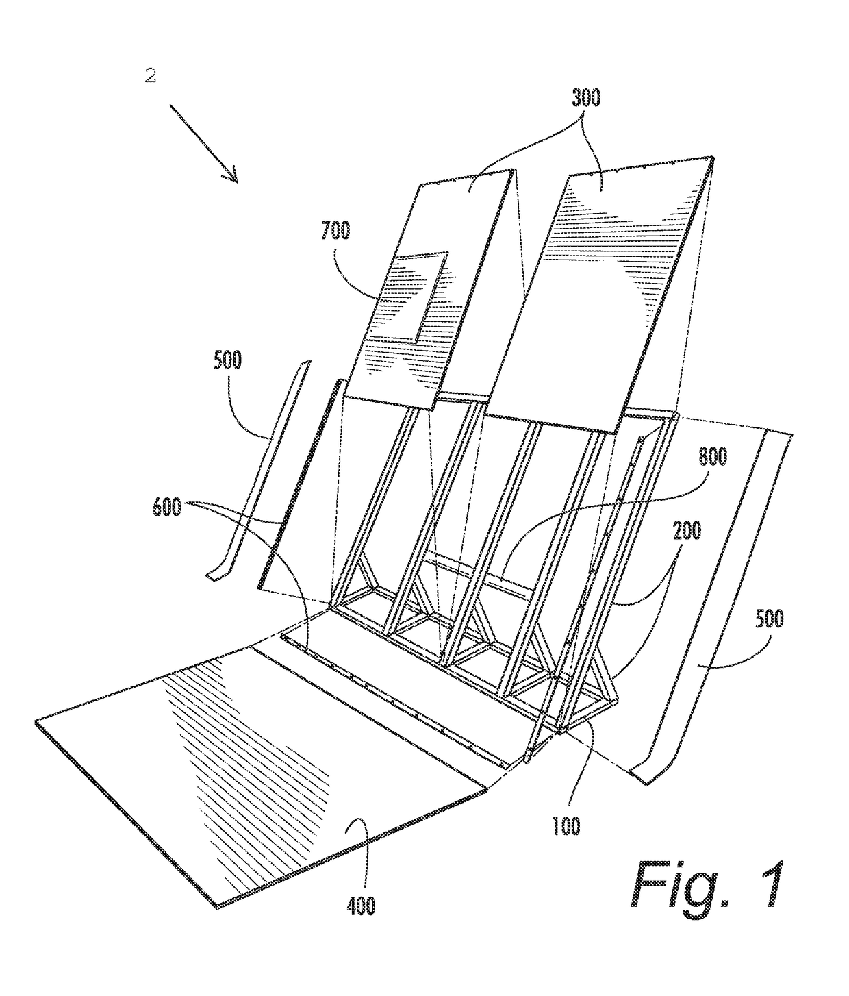 Moving headboard trailer ejector and floor cleaning apparatus