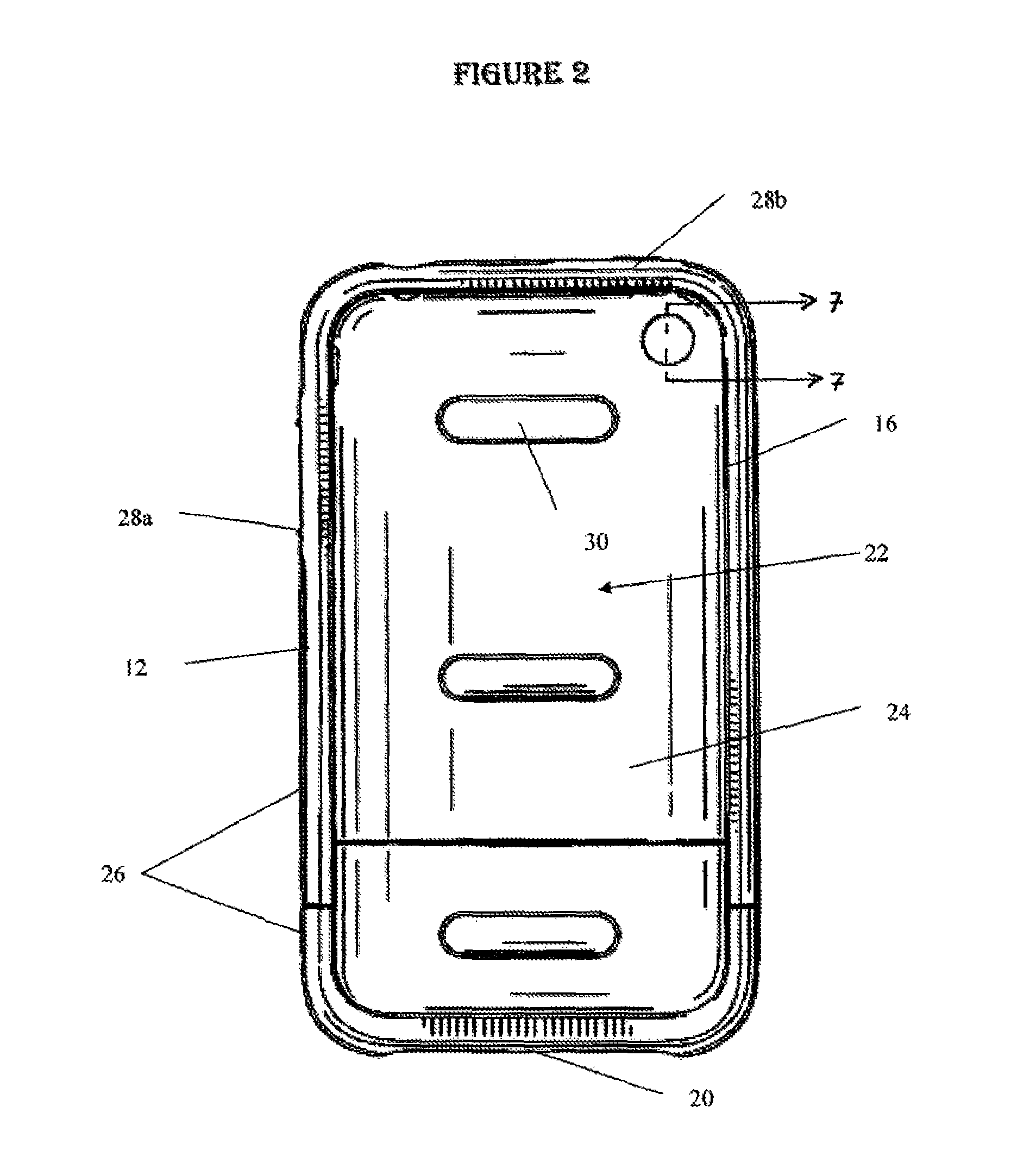 Two-piece protective carrying case