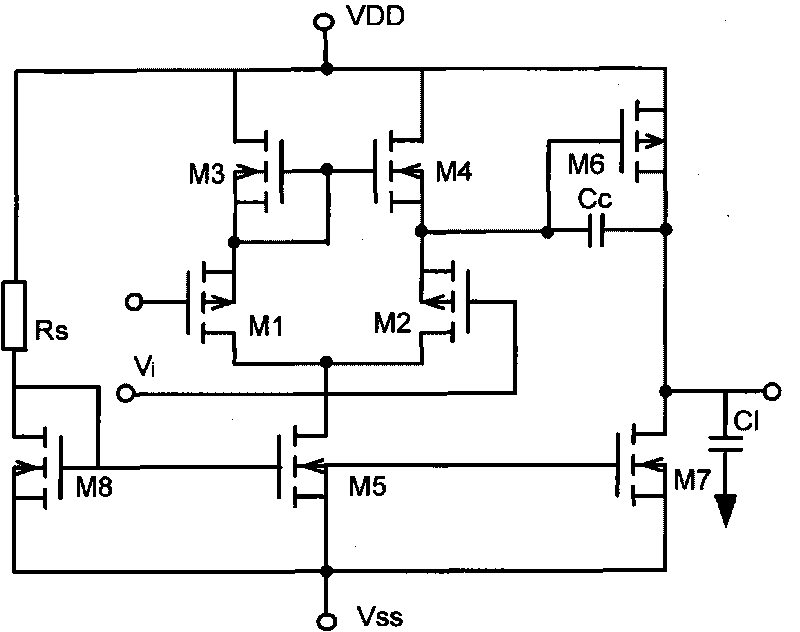 Method for optimizing integrated circuit of analog operational amplifier