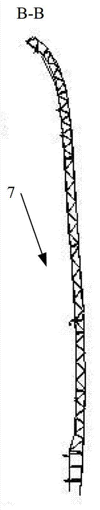 Auxiliary side wall, high-speed motor train unit body and high-speed motor train unit