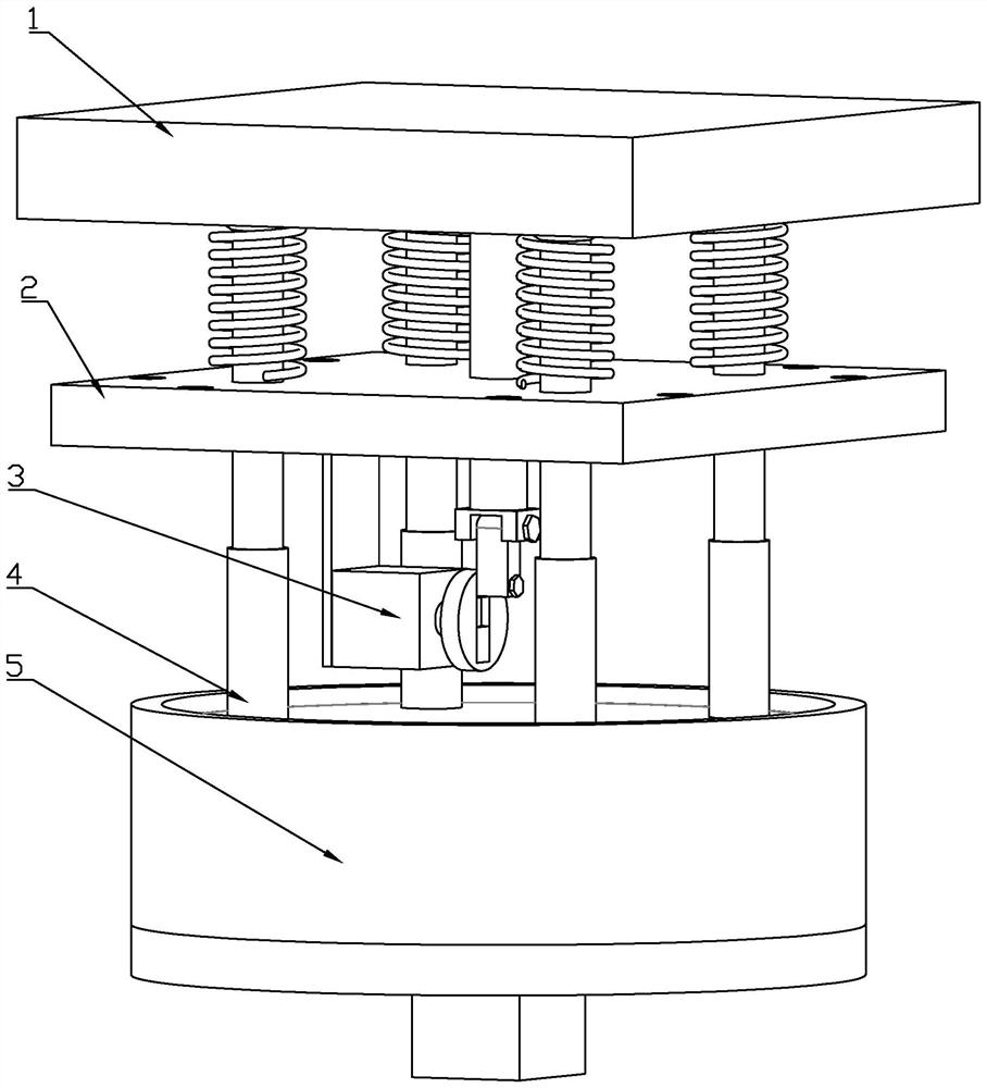 Agricultural machine test rack convenient to debug