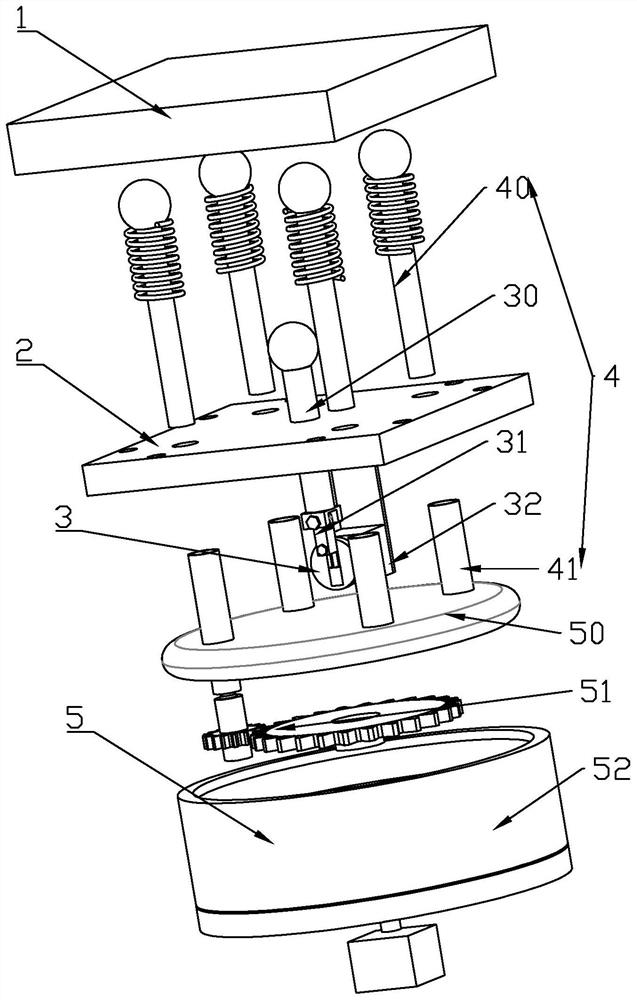 Agricultural machine test rack convenient to debug