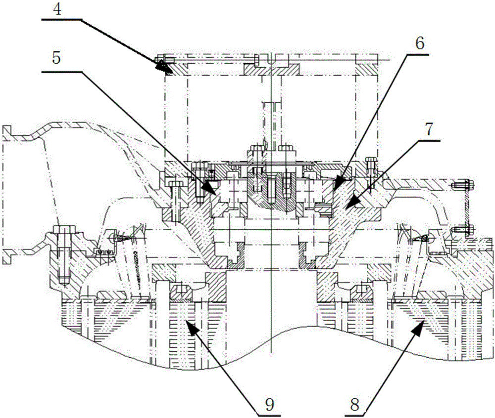 Motor bearing assembling clearance detecting method and device