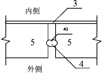 Novel water stopping structure for tunneling seam in permafrost region