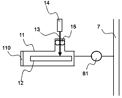 Gas composition and carbon isotope automatic analysis device in thermal simulation gold tube of hydrocarbon source rock