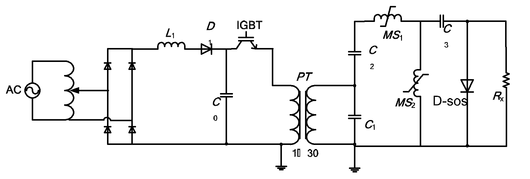 All-solid-state repetitive-frequency nanosecond pulse source