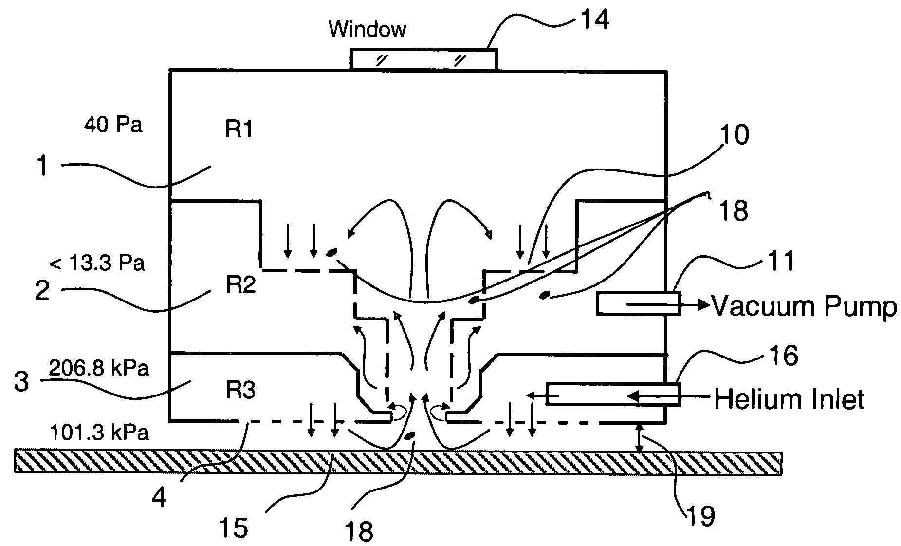 Vacuum debris removal system