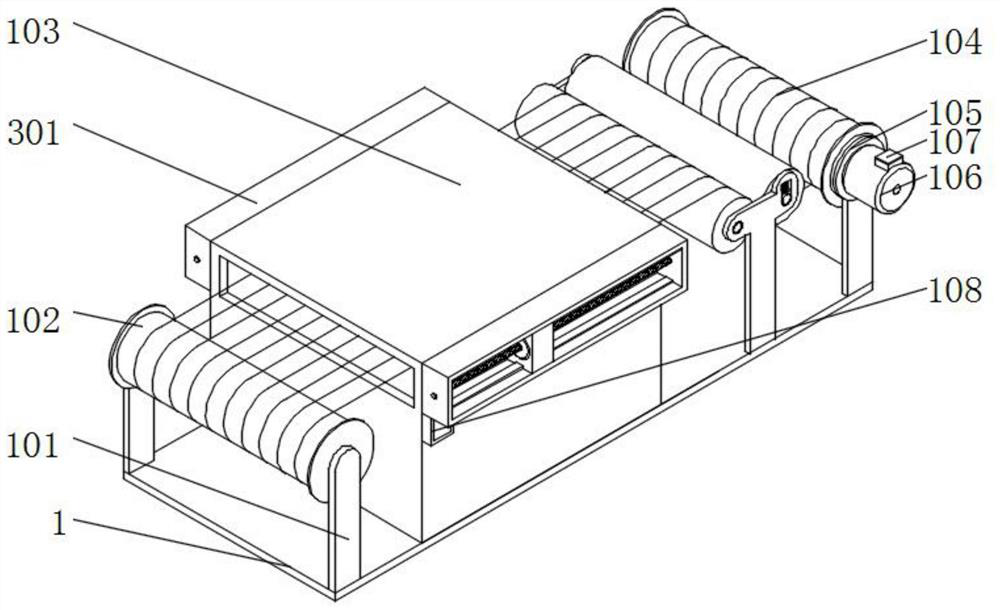 Knotting-preventing thread layer carding device for textile machine