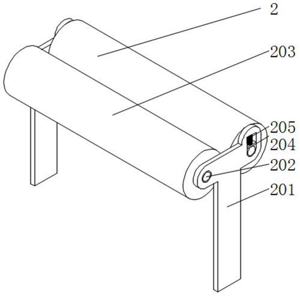 Knotting-preventing thread layer carding device for textile machine