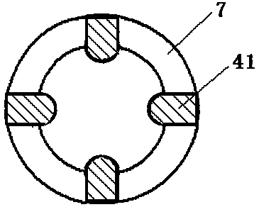 Ocean platform cathode protection simulation experiment device and method