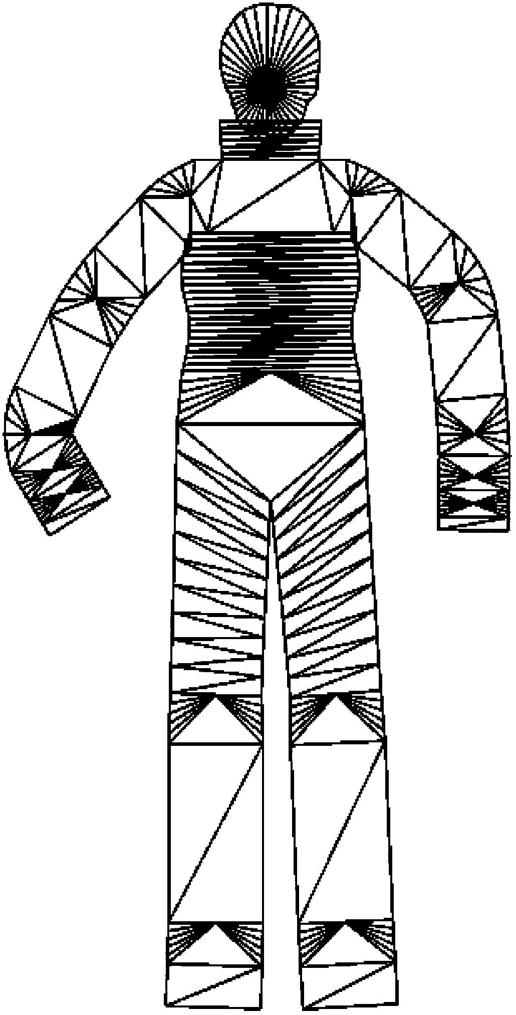 Method and system for generation of human body models and clothes models, fitting method and fitting system