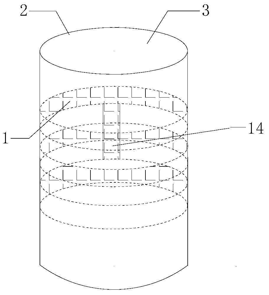 Mine dust concentration sensor based on electrostatic induction