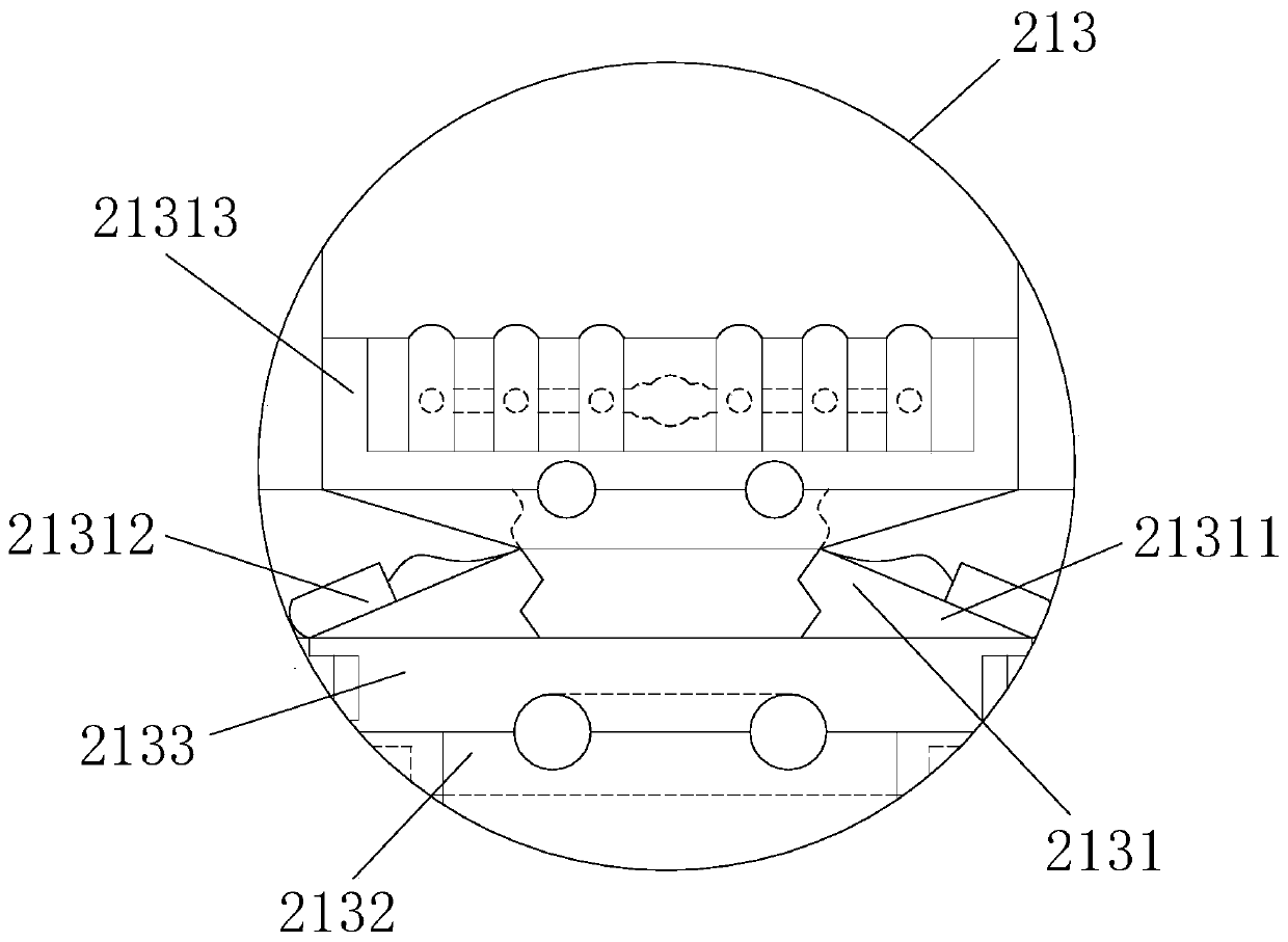 Stabilizing smoothening and rotary grinding device for capacitor tank sealing equipment