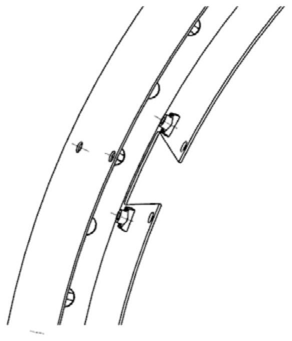 Bending device and method for an angle bracket