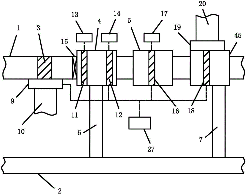 Automobile braking system with kinetic energy recovery function and control method of system