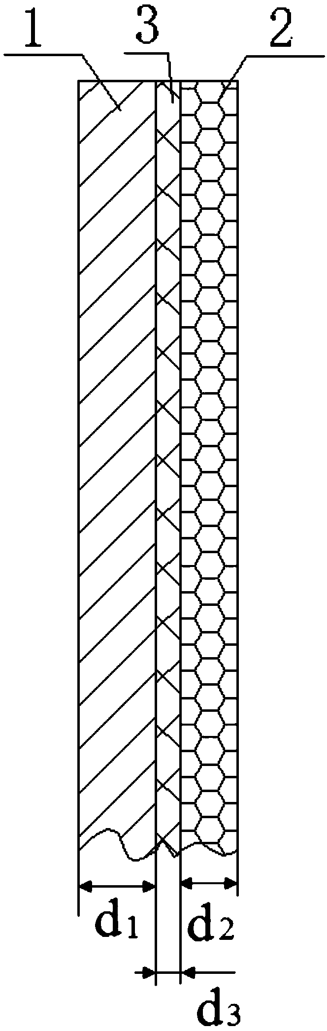 Electrode material for TiNiFe alloy vacuum consumable smelting and preparation thereof