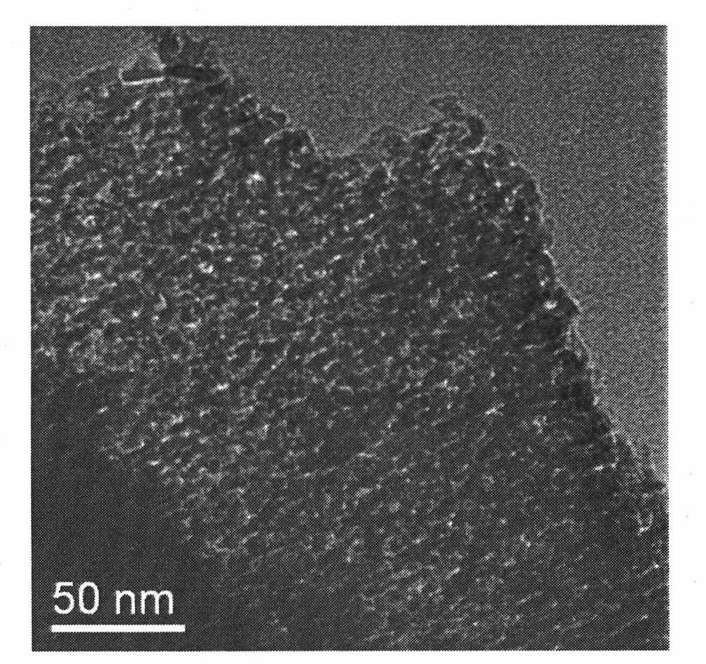 Mesoporous tungstate photocatalysis material and preparation method thereof