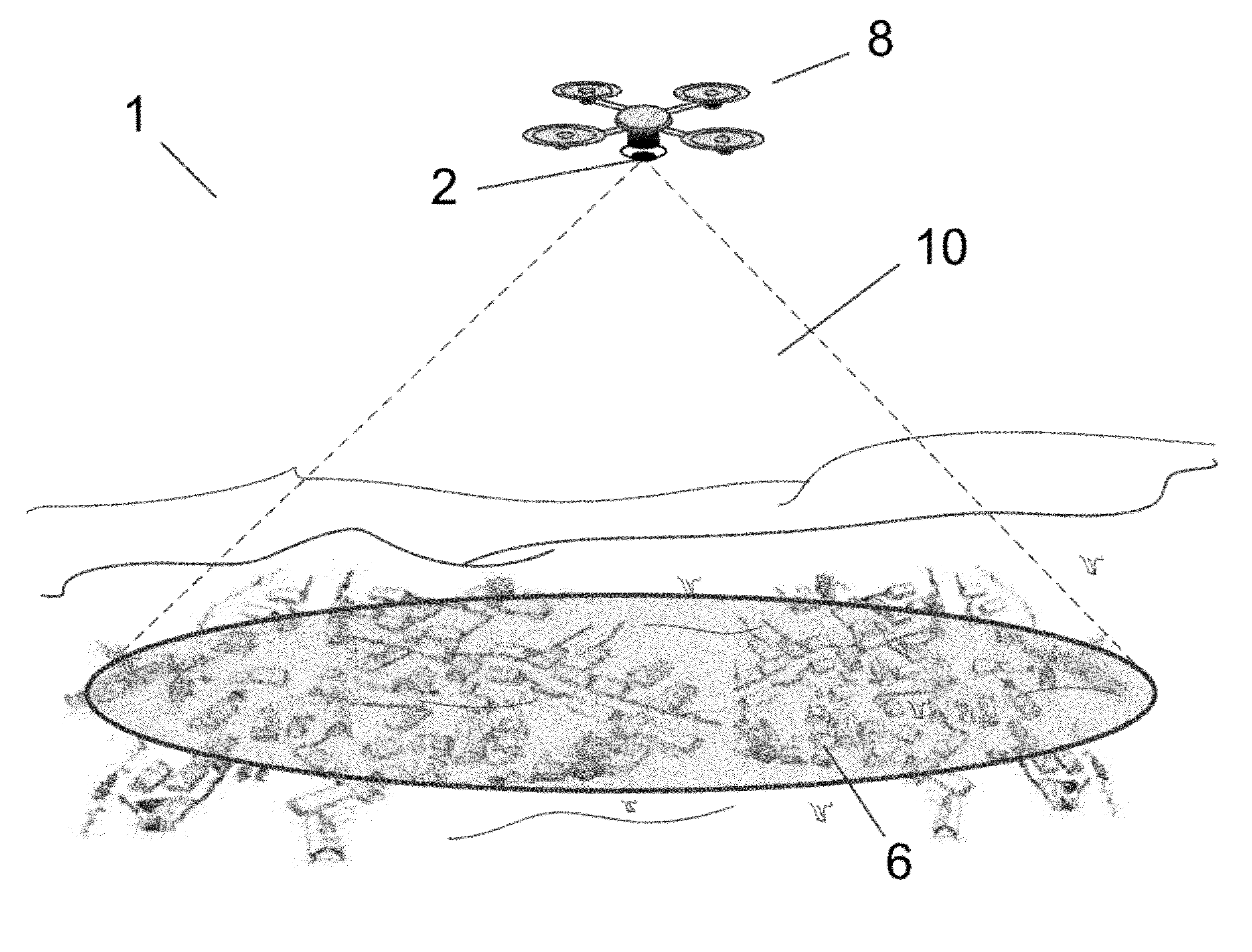 Aerially deployed illumination system