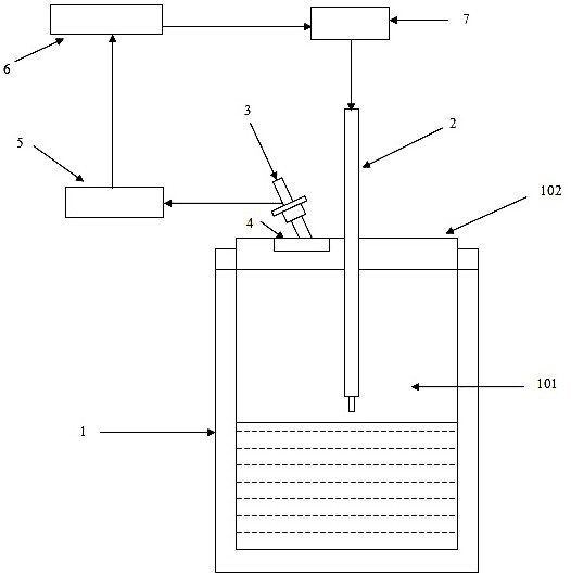 A high-precision sensing device and method for sapphire inoculation points based on radiation spectrum