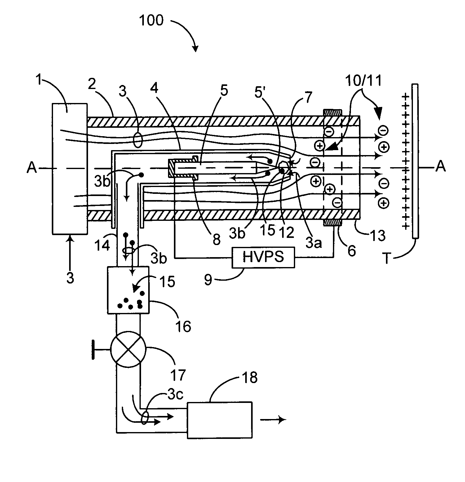 Clean corona gas ionization for static charge neutralization