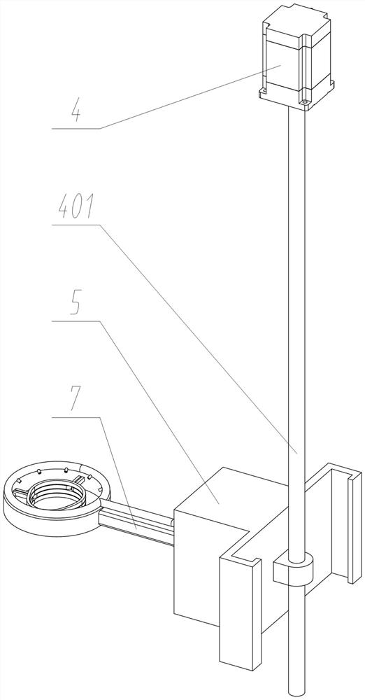 Special camshaft high-frequency quenching device