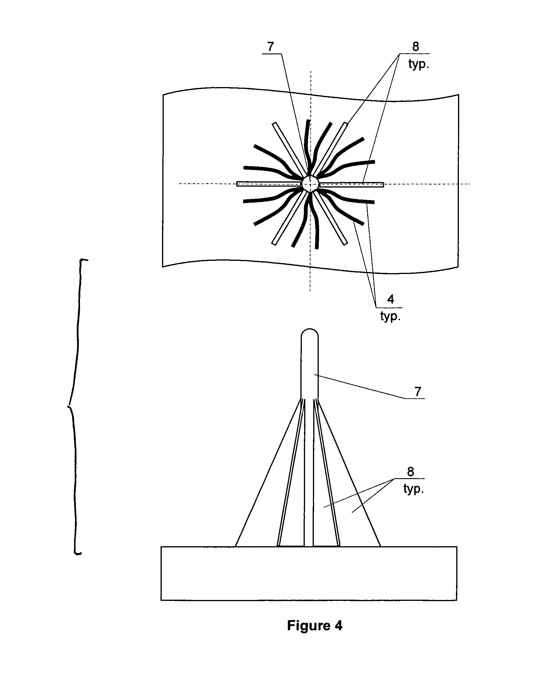 Material-transition structural component for producing of hybrid ship hulls, ship hulls containing the same, and method of manufacturing the same