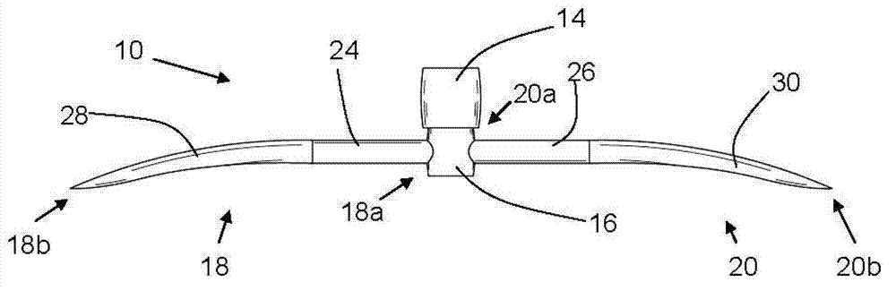 A wind turbine and wind turbine blade