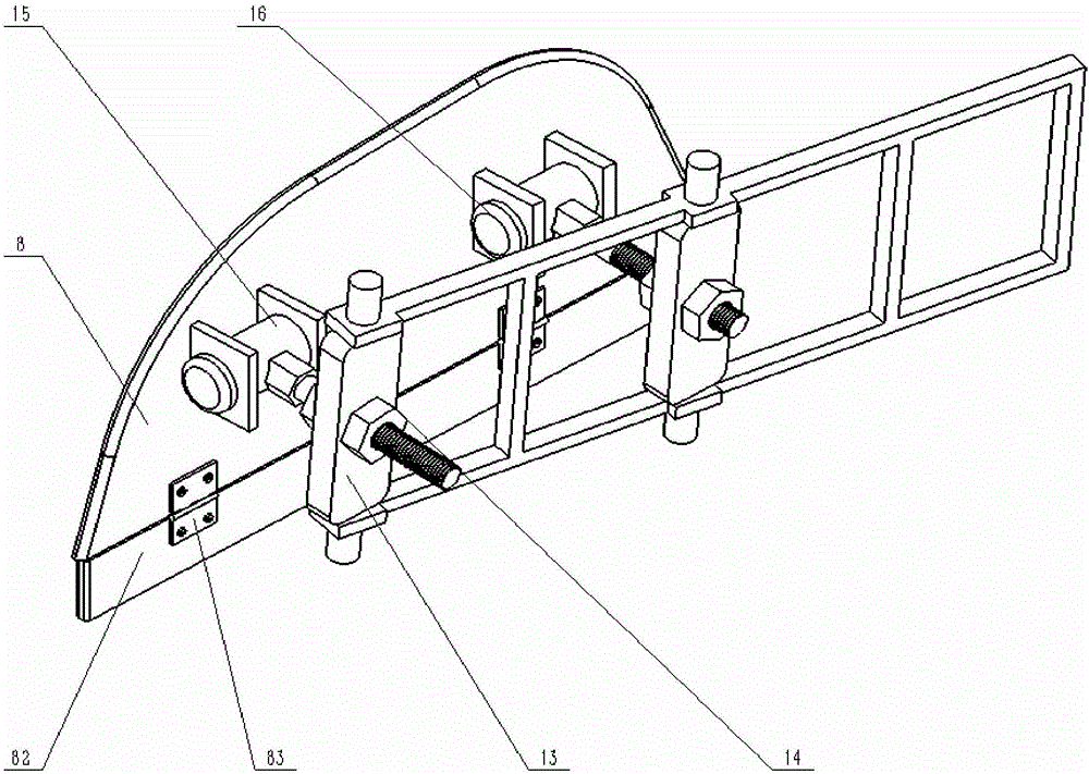 Portable cattle and sheep feeding stacker truck