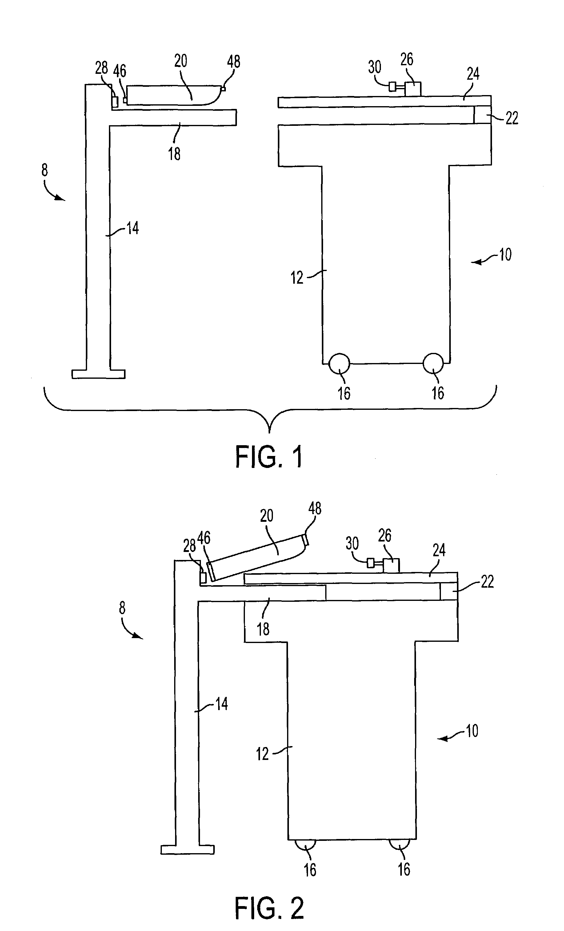 Robotic pick up and delivery system