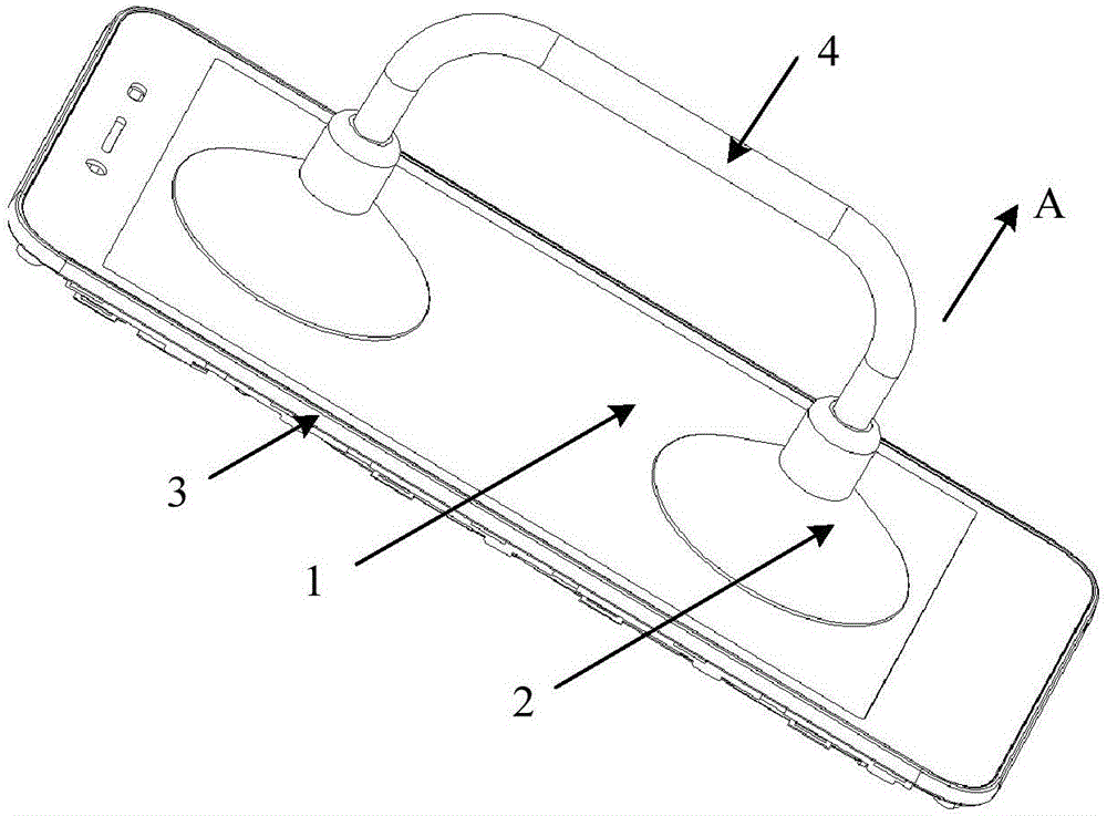 Disassembly device for touch screen