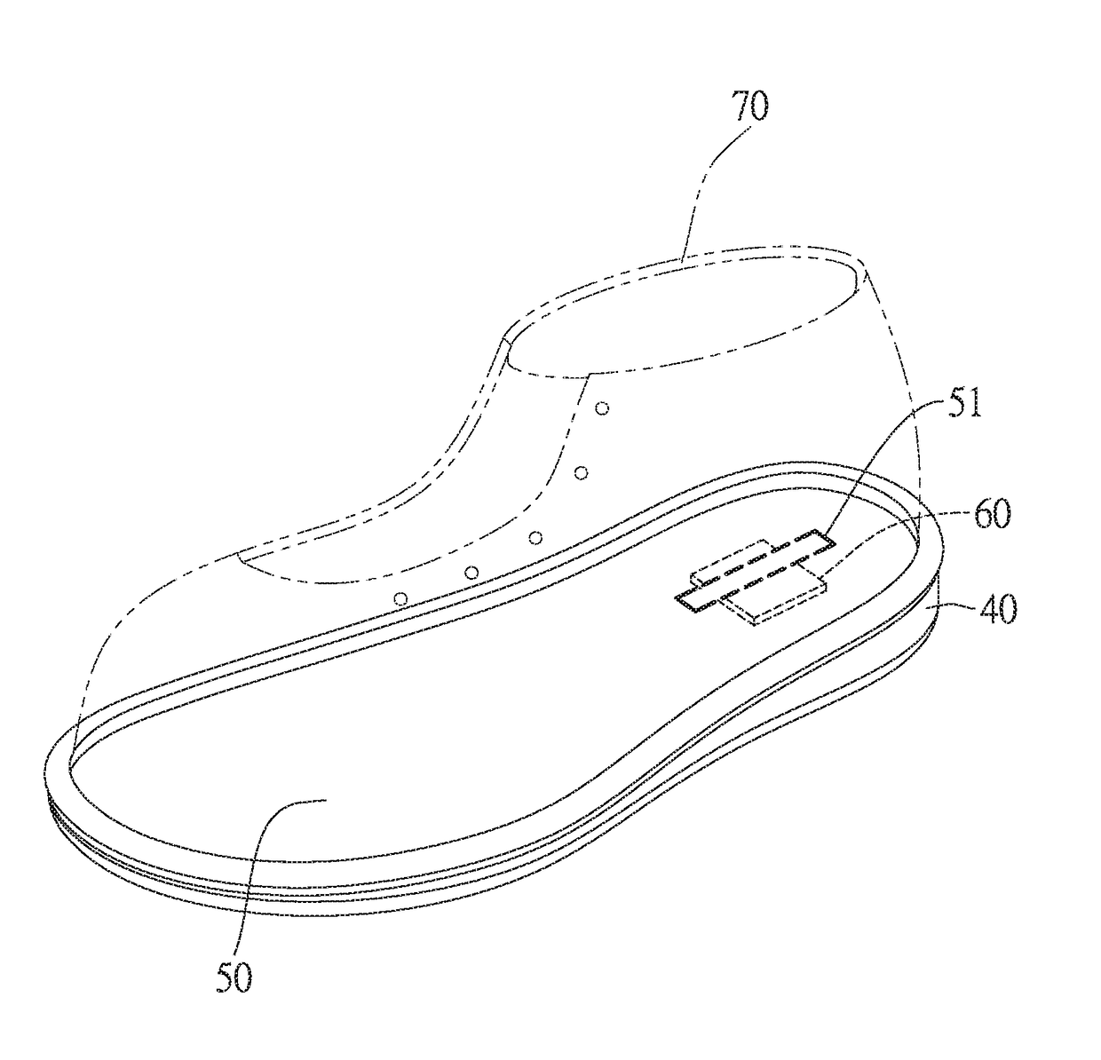 Antistatic shoe