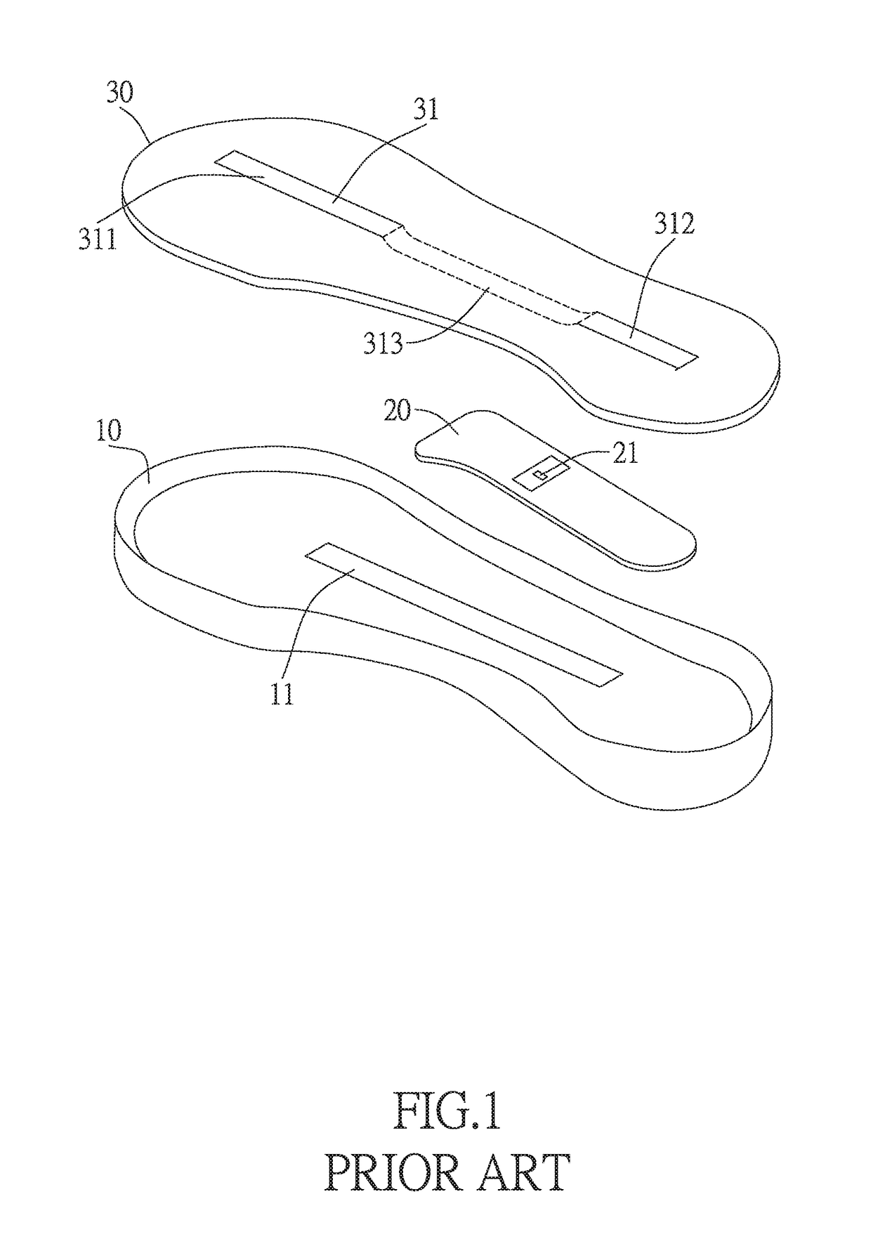 Antistatic shoe