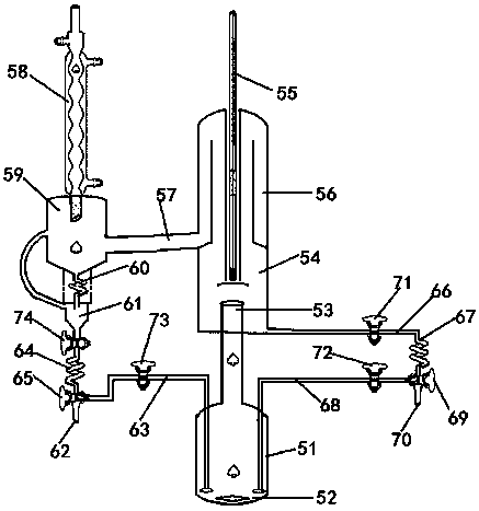 Dynamic vapor-liquid balance measuring device