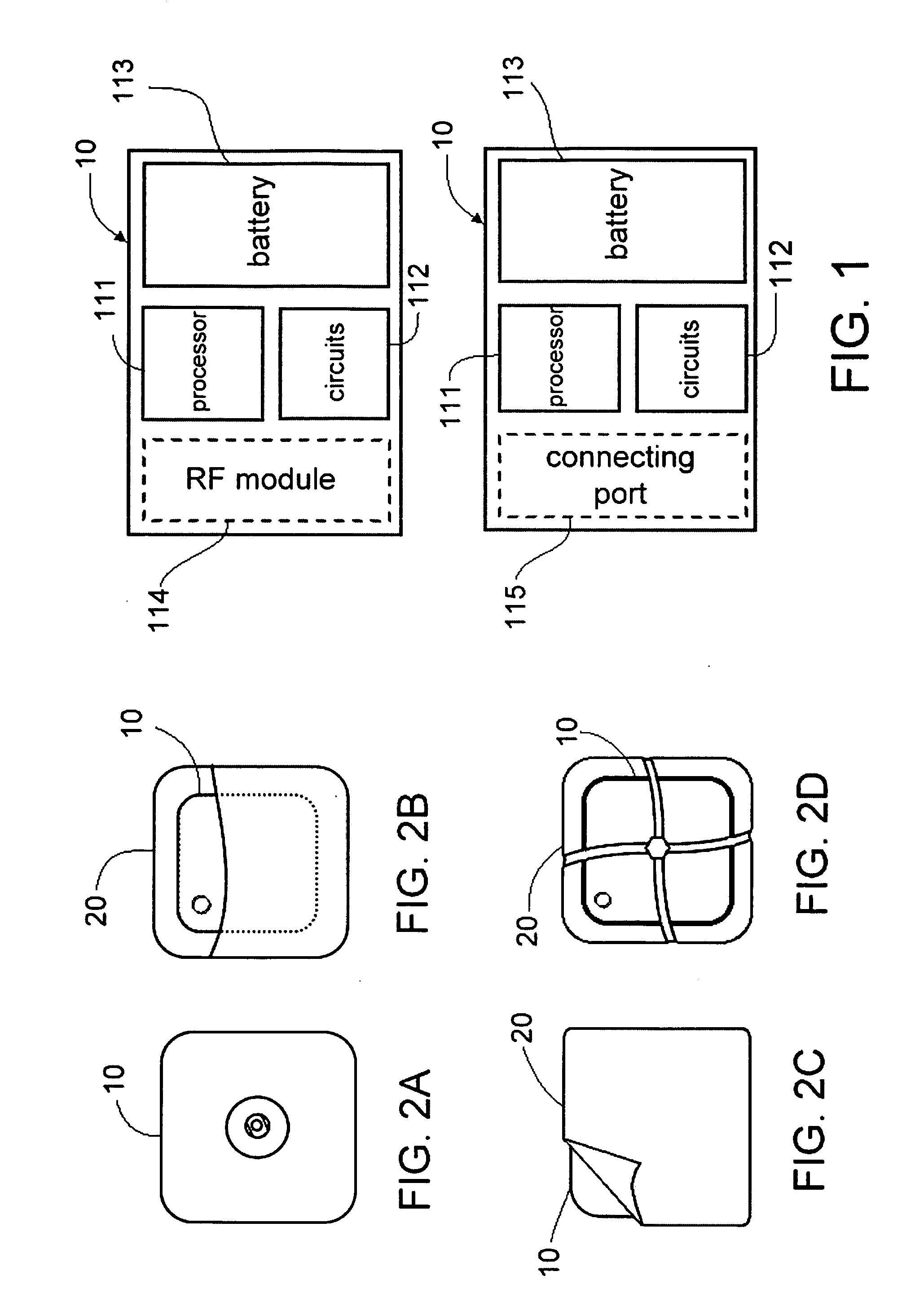 Patch-type physiological monitoring apparatus, system and network
