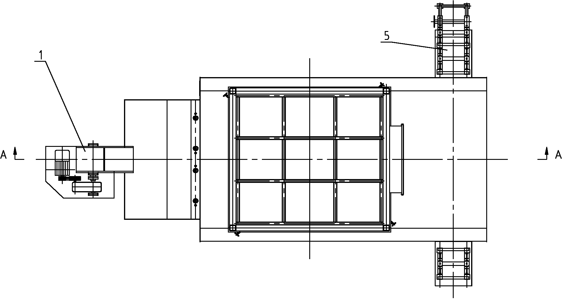 Incinerator of multi-element multi-dimension chemical hazardous waste