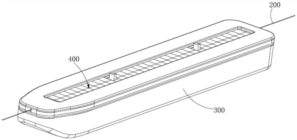 Slave end actuator device of interventional operation robot