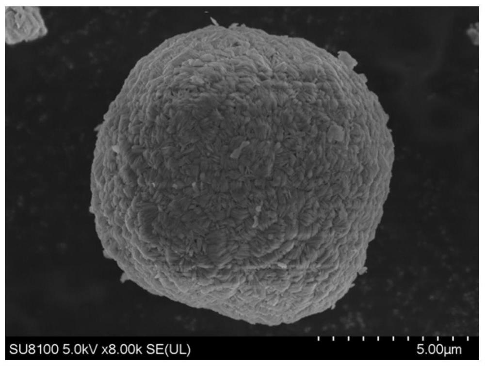 A kind of lithium battery cathode material precursor with mesoscopic structure and preparation method thereof