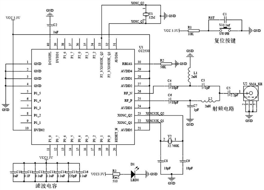 Temperature relay test board based on single-chip microcomputer and control method thereof