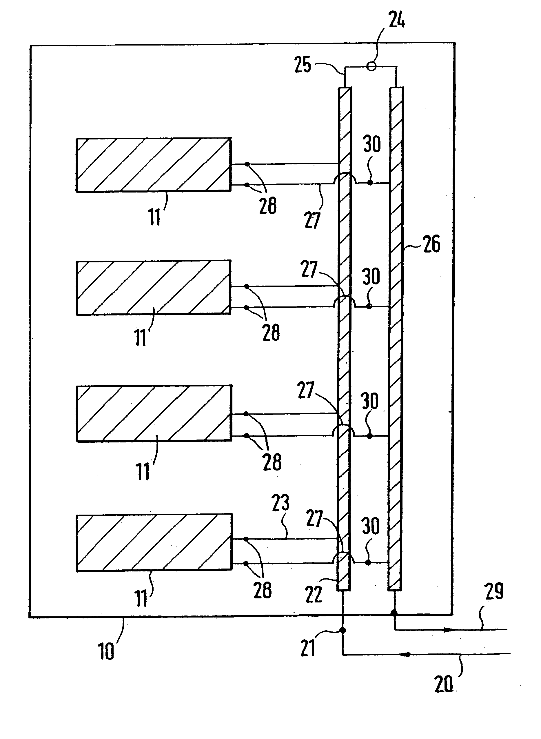 Cooling array