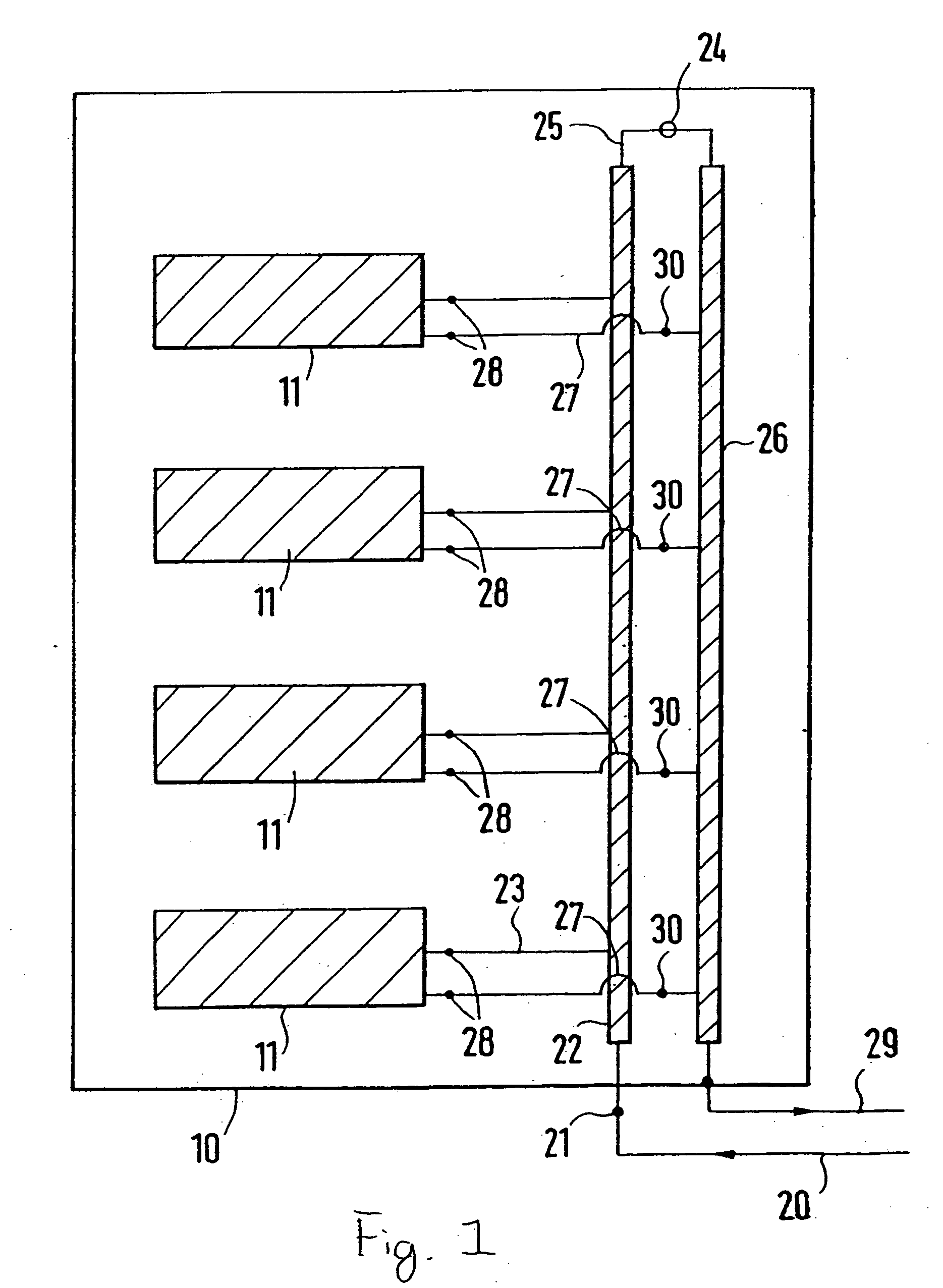 Cooling array