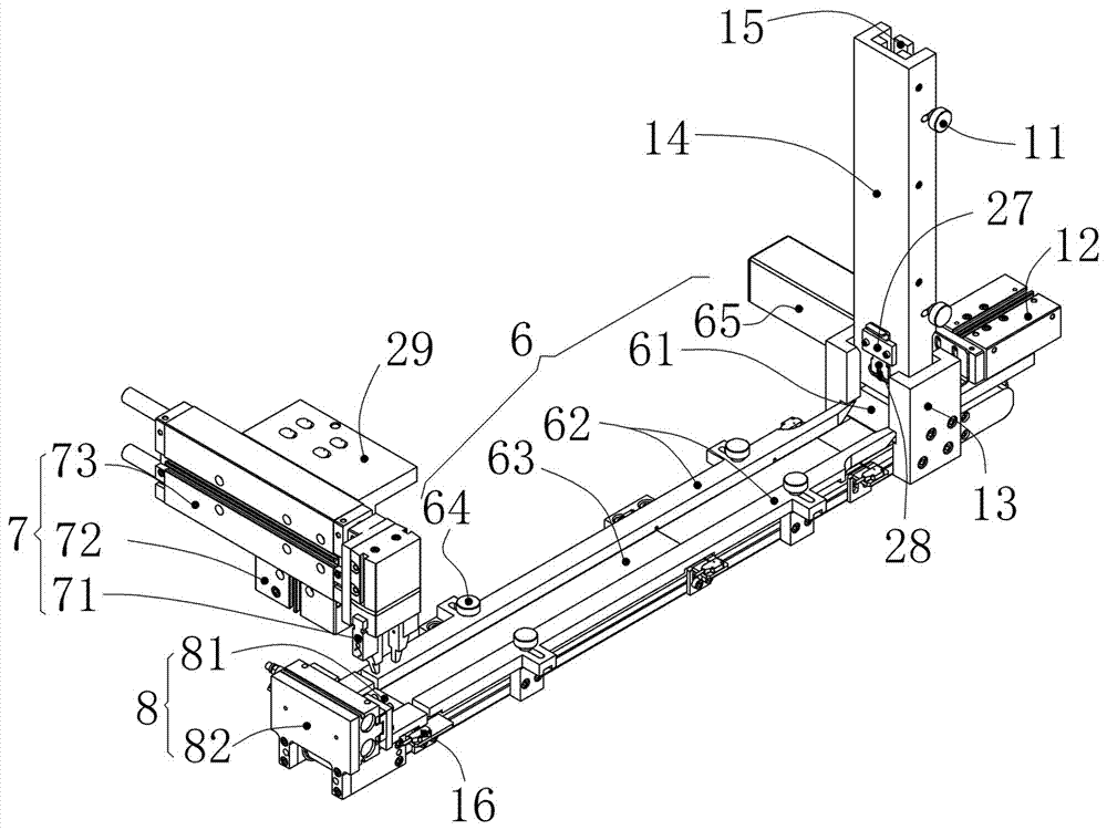 Tool bit conveying and clamping system for diamond thin-walled drill laser welding machine