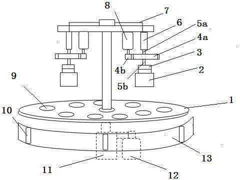 Grinding equipment for end face of casting