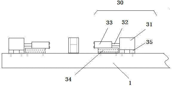 Grinding equipment for end face of casting