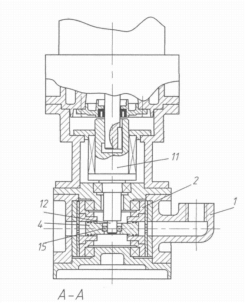 Rotor type immersible pump with eccentric shaft directly connected with motor