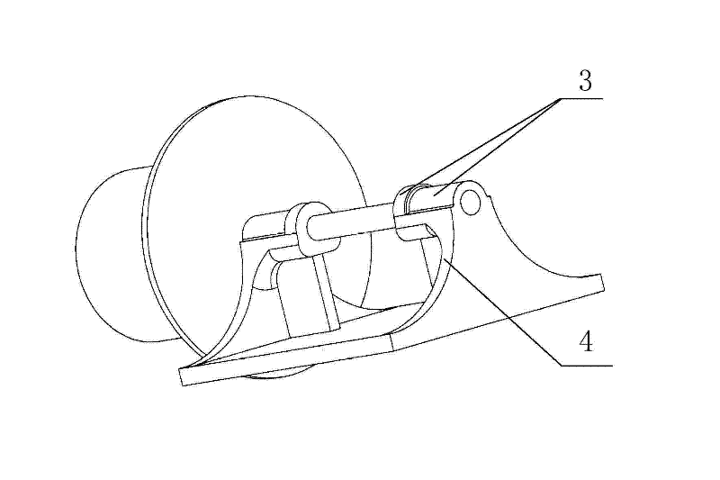 Milling method of curved surface of titanium alloy parts