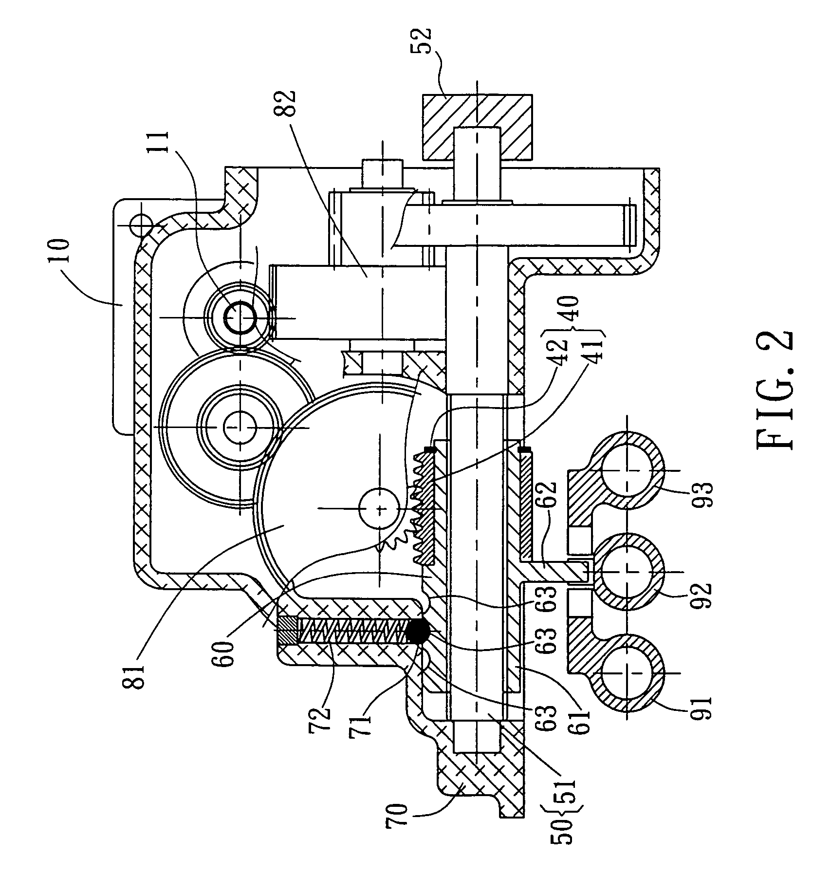 Automatic gear transmission apparatus