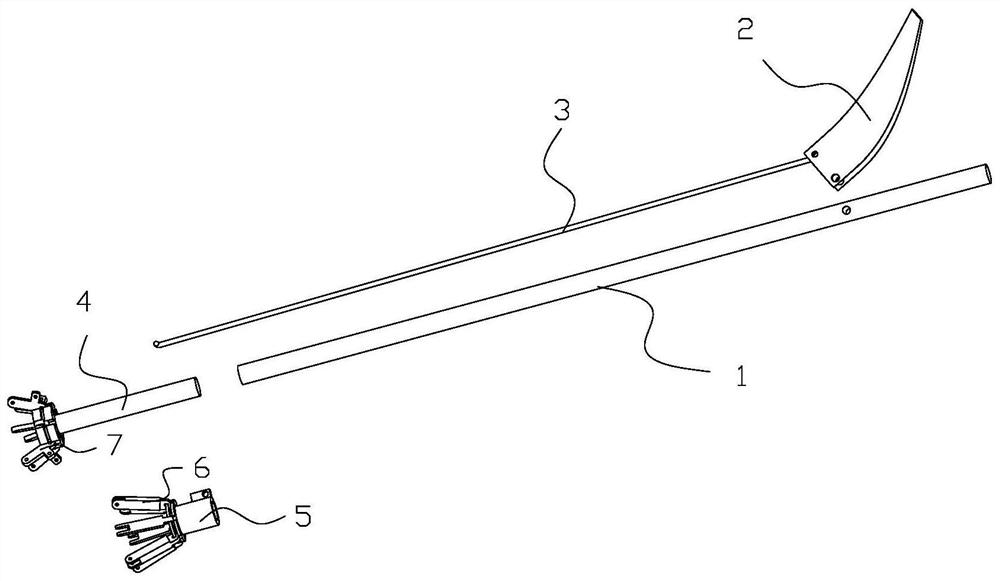 Retractor device used in shoulder arthroscopy