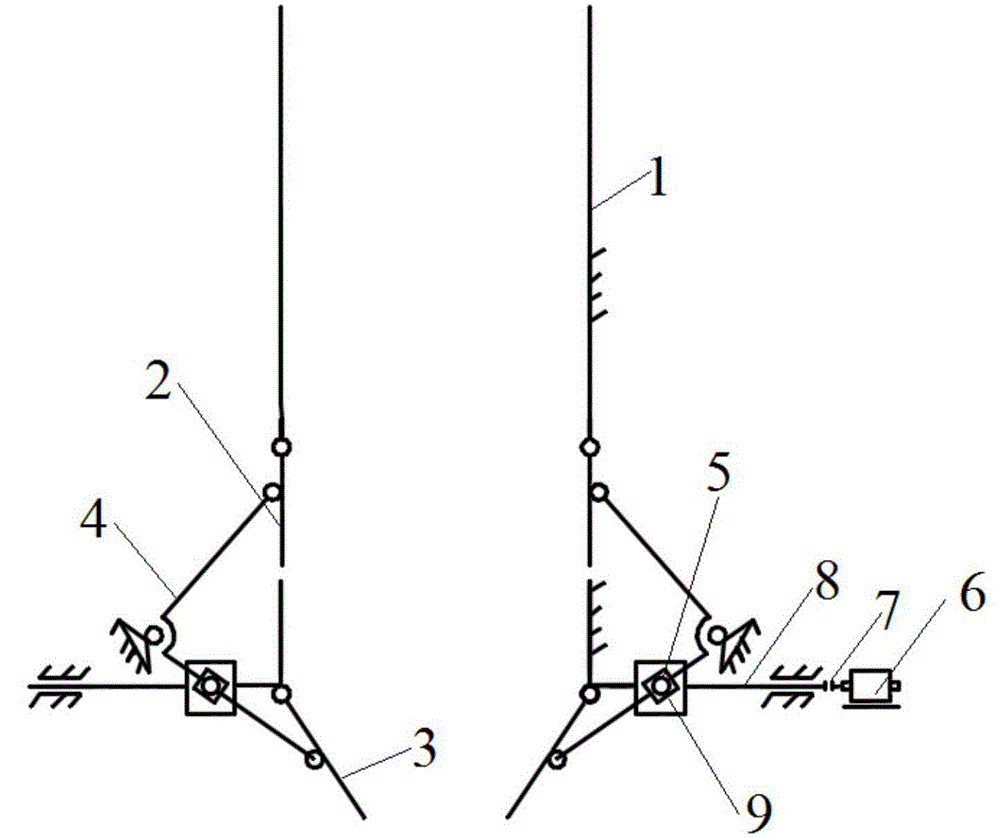 Can discharging device and method for oscillating rod type can vending machine