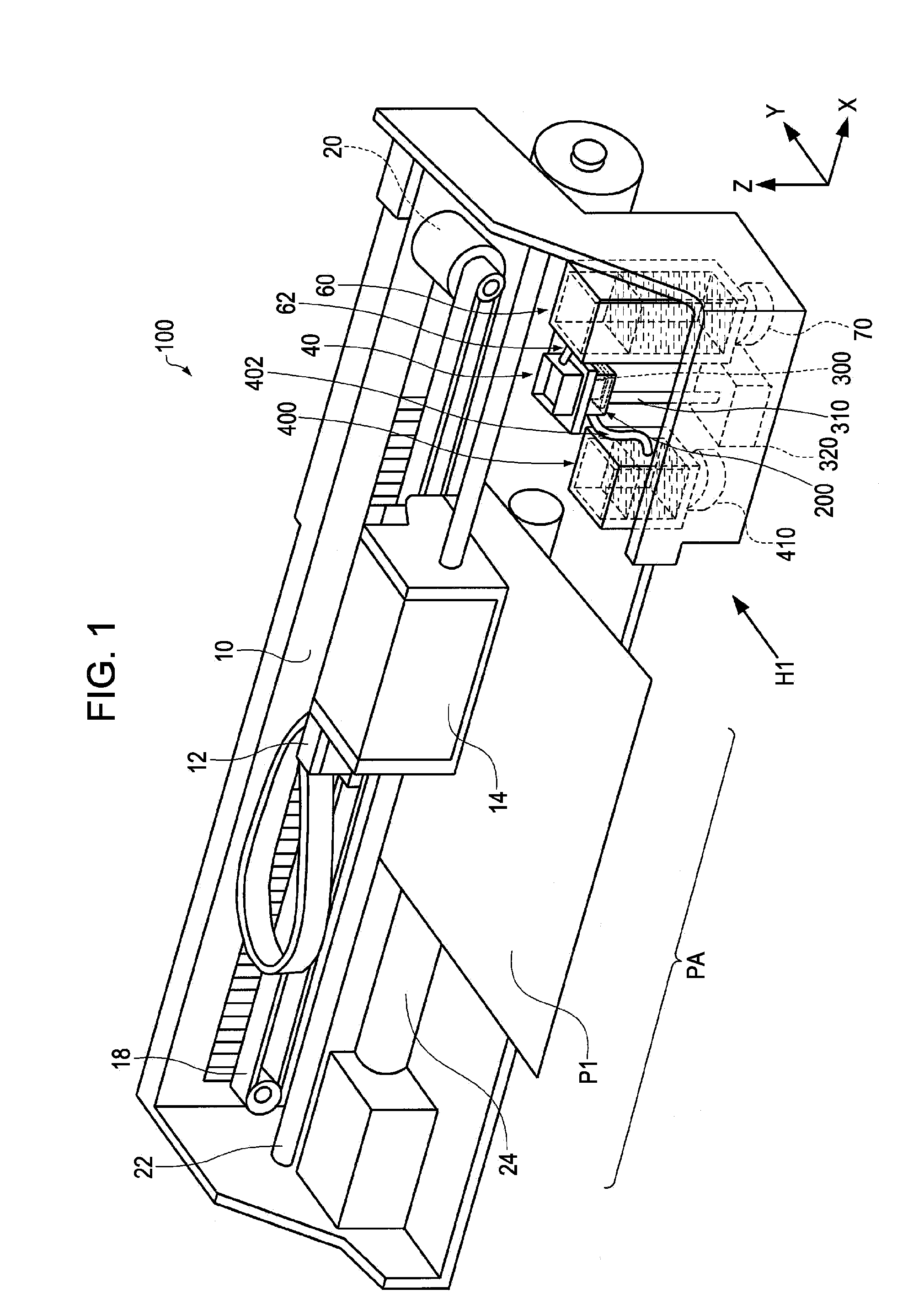 Ink jet recording apparatus and maintenance liquid for ink jet recording apparatus