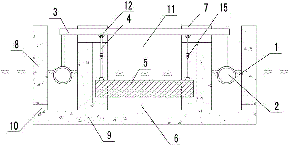 A fishway movable partition device